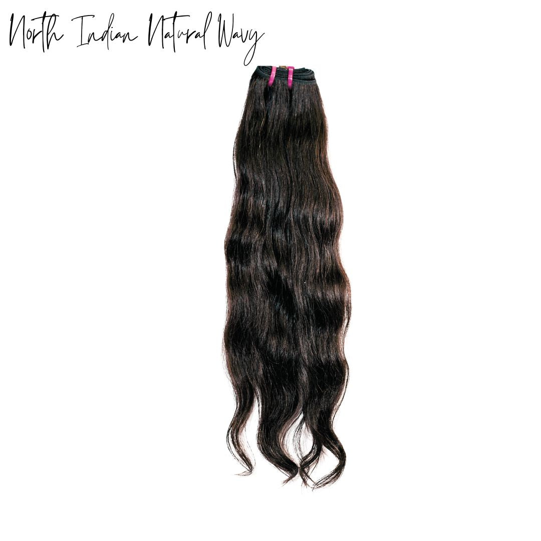 North Indian Natural Wavy Bundles