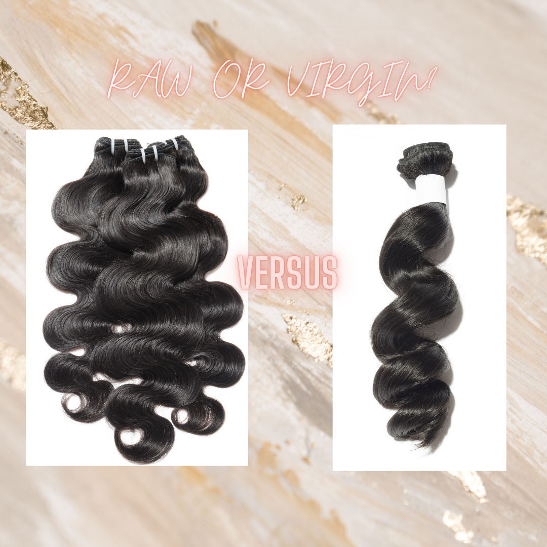 Raw Hair vs Virgin Hair Extensions: The Ultimate Battle for Luscious Locks